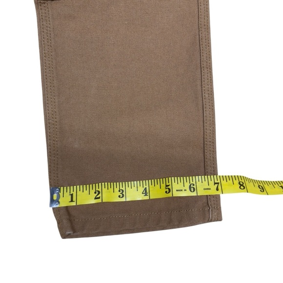 Topo Designs Canvas Work Pants Heavy Cotton Utility Work Straight Leg Size 28 - Picture 12 of 14